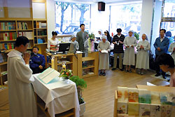 부산 바오로딸 새 서원 축복